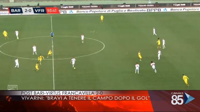 02 Febbraio 2020 Post Bari Virtus Francavilla parla Mister Vivarini смотреть онлайн