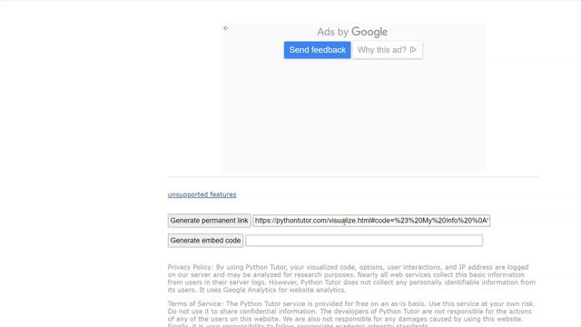 How to submit PythonTutor.com assignment links смотреть онлайн