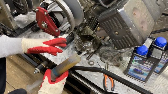 Масло для Мотобуксировщика /5W40 /SUMITACHI