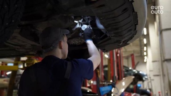 ЕвроАвто / EUROAUTO Замена масла в вариаторе