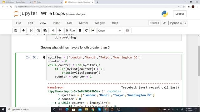 Intro to Python - While Loops смотреть онлайн