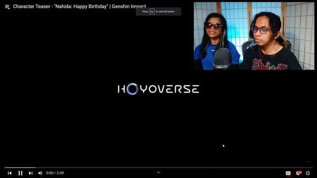 BLIND REACTION: Genshin Impact Character Teasers смотреть онлайн