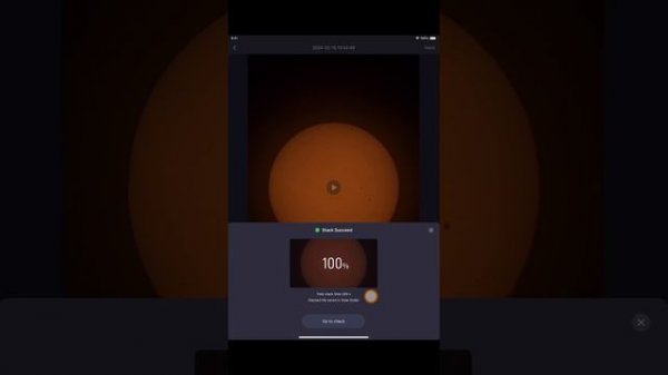 Seestar: Video Stack Simple Guide! The Sun! Watch tutorial NOW! ☀️