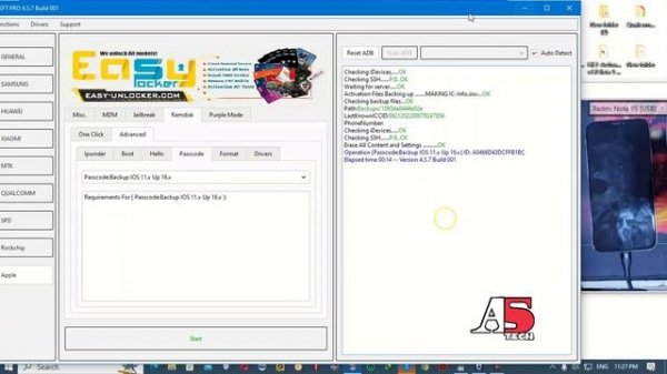 iPhone X iCloud bypass iOS Version 16.7 EFT PRO  (last method)