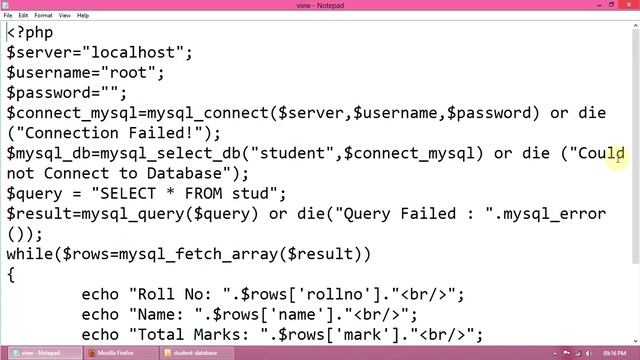 PHP MySQL Tutorial: How to view or retrieve data or records in MySQL database using PHP смотреть онлайн