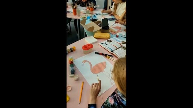 Кружок рисования для детей "Аквамарики" смотреть онлайн