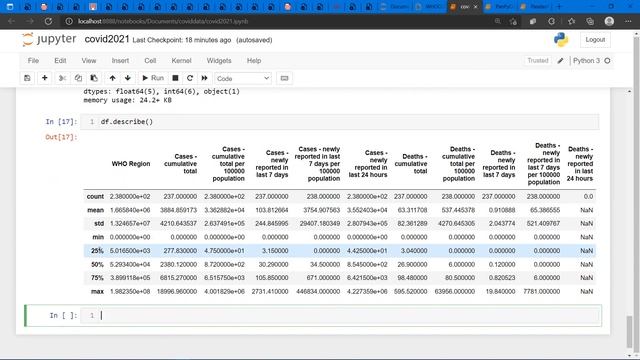 Understand your data-Pandas 5 смотреть онлайн