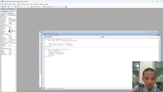 Cara Membuat Form Input Data Macro VBA di Ms.Excel смотреть онлайн