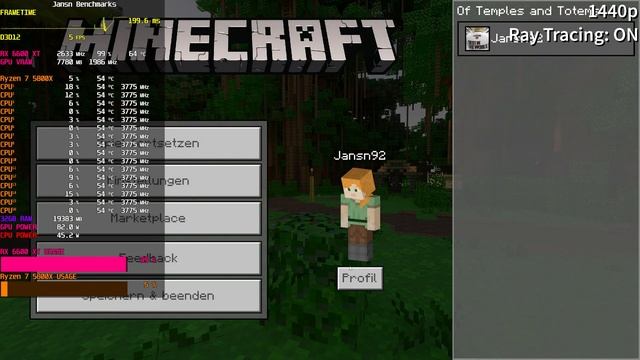 Minecraft RTX | RX 6600 XT | Ryzen 7 5800X | Ray Tracing ON & OFF | 4K - 1440p - 1080p смотреть онлайн