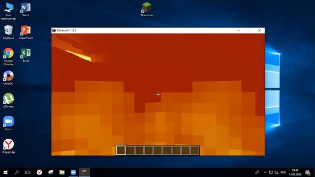 как сделать мир из лавы в Minecraft смотреть онлайн