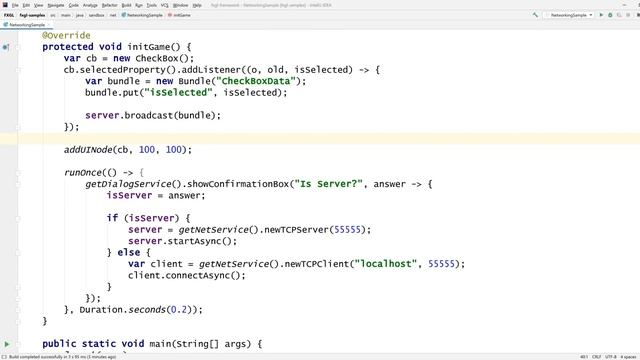 FXGL 11 Tutorial: Networking API смотреть онлайн