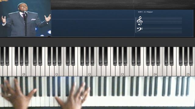 *Easy* William McDowell - I Belong to You 🎹 Tutorial смотреть онлайн