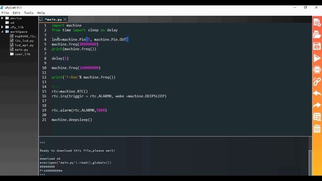 Урок№12. Контроль мощности микроконтроллера ESP8266 с помощью microPython. смотреть онлайн