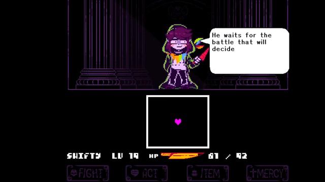 StoryShift - Facing Demons Chara (UnderTale Fan Game) [Fight Ending]