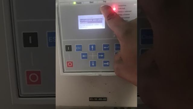 ABB REF615 Relay LED Reset смотреть онлайн