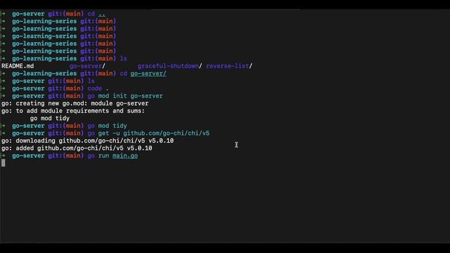 Backend Development for Freshers | Golang | Part 1 | go chi framework смотреть онлайн