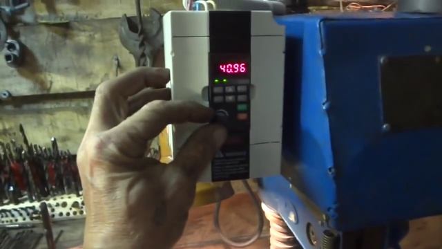 Частотный привод CV100-4T-0007G для сверлильного станка.Испытания смотреть онлайн