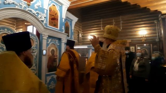 Воскресное торжественное богослужение в Феодоровском храме города Кирова