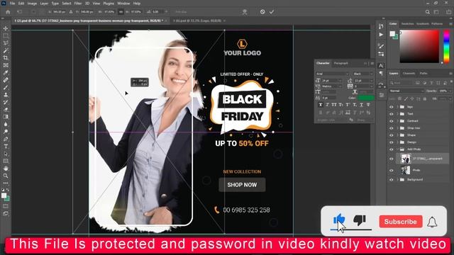174 + Social Media Banners Ads Ultimate Bundle in PSD & AI Photoshop Tutorial смотреть онлайн