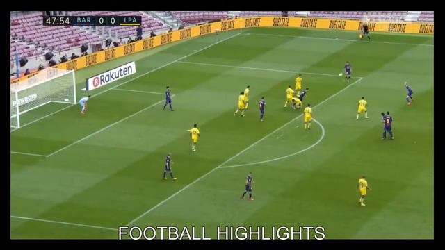 Barcelona - Las-Palmas 3 - 0. All goals. смотреть онлайн