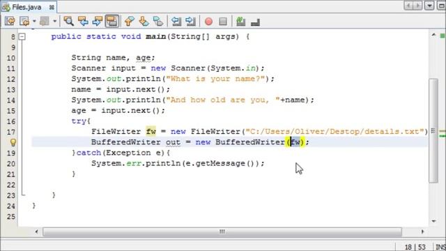 Java for the Absolute Beginner - #16 - Writing to a File смотреть онлайн