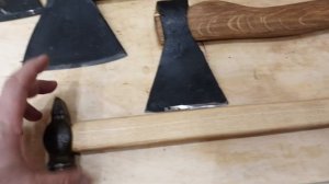 Посылка с топорами ИЖСталь У2, ЗИК и Завод Труд Вача в Татарстан