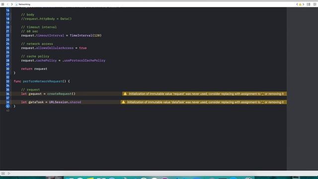 Network Request in iOS | URLSession & URLSessionDataTask смотреть онлайн