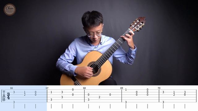 【吉他音樂#42】人生的旋轉木馬｜霍爾的移動城堡｜動態樂譜｜宮崎駿｜久石讓｜Merry Go Round of Life Guitar｜吉他｜六線譜｜吉他譜｜吉他指彈｜Guitar TAB смотреть онлайн