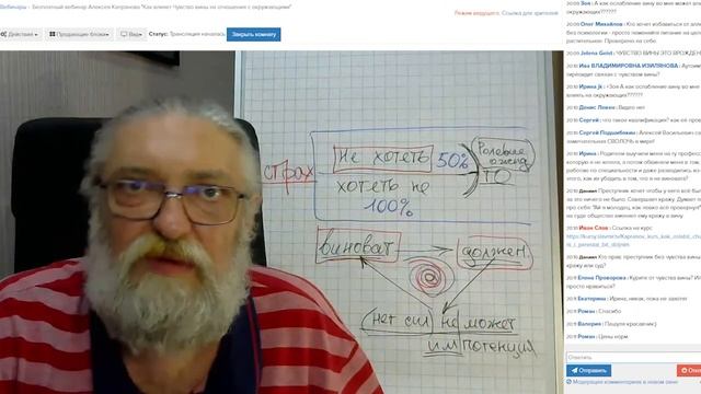 4_Вебинар Алексея Капранова Как влияет чувство вины на отношения с окружающими смотреть онлайн