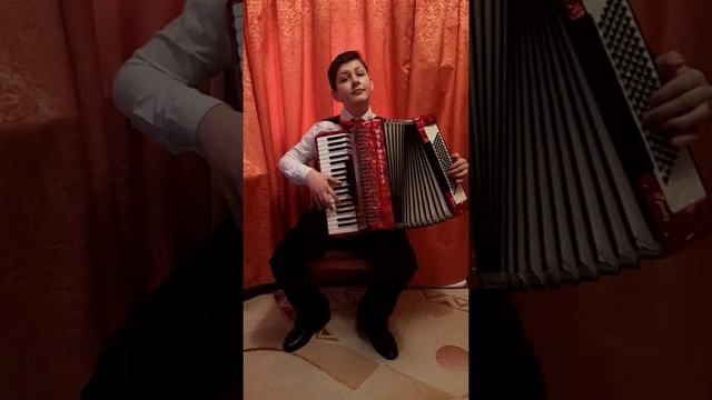 Лыскович Игнат ,12лет, аккордеон - Д.Д.Шостакович- "Вальс - 2"(Середа вальс). смотреть онлайн