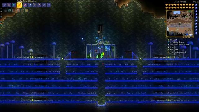 Terraria 1.3.4.4 HOW TO | Build an AFK Truffle Worm Farm + Glowing Mushrooms | Episode 6 смотреть онлайн