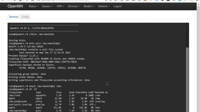 Mount Overlay SD-card OpenWrt смотреть онлайн