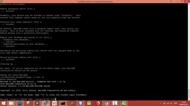 Instalación básica de MariaDB por consola - Centos 7 minimal смотреть онлайн