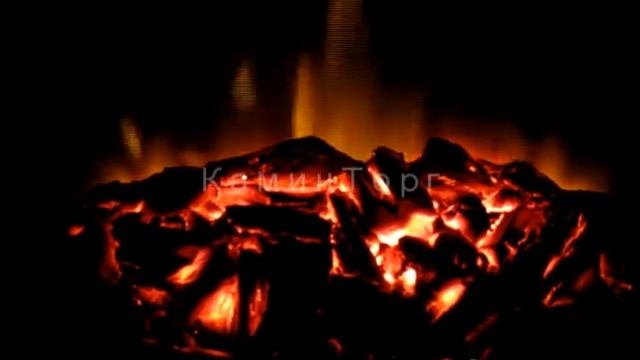 видео с эффектом горения электрокамина Luisa, от kamintorg.ru смотреть онлайн
