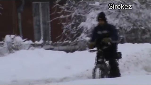 велосипедист зимой смотреть онлайн