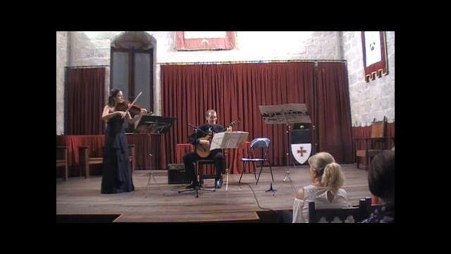 Historia del tango - Café 1930, A. Piazzolla. Pilar Marín, viola & Miguel Pérez, guitarra смотреть онлайн