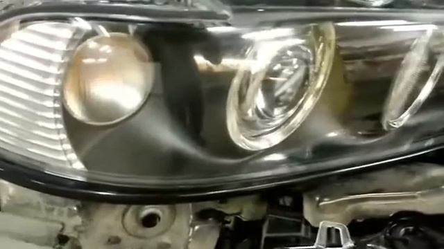 BMW E39 восстановление и ремонт фар. смотреть онлайн