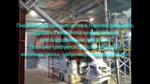 Пиролиз древесных опилок