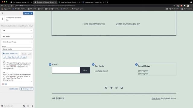 WordPress Siteye Font İkonlar Ekleme (FontAwesome) - #wordpress Dersleri смотреть онлайн