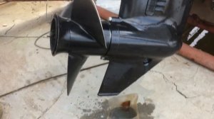 Замена масла в редукторе подвесного лодочного мотора SUZUKI DT 30