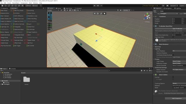 Гайд! СТРОИТЕЛЬСТВО В Юнити с плагином Pro Builder и Pro Grids для Unity / Моделирование на русском смотреть онлайн