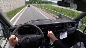 2003 Opel Movano [2.5 CDTI 120HP] | POV Test Drive #1247 Joe Black