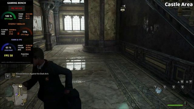RX 560 4GB | Hogwarts Legacy | 1080P | FSR 2 смотреть онлайн