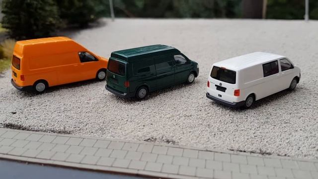 VW T5 Transporter Rietze 1:87 H0 смотреть онлайн