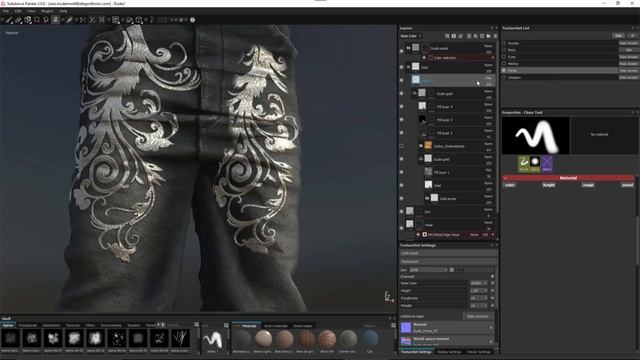 Substance Painter 2.0: Clone And Smudge Tools