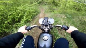 СЛОМАЛ АЛЬФУ НА ПОКАТУШКЕ/МОПЕД АЛЬФА НА ЭНДУРО ГОРКАХ
