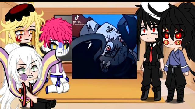 Реакция высших лун 🌙 и музана на незуко 😈 смотреть онлайн