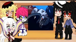 Реакция высших лун 🌙 и музана  на незуко 😈