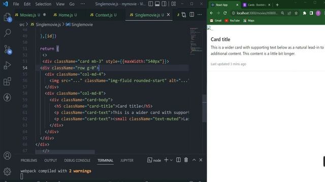 react website project | part 19 смотреть онлайн