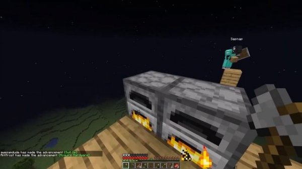 Dream Crafts a Boat MIDAIR and MLG Boats to Escape - Minecraft Manhunt 1v5 Boat Craft Clutch